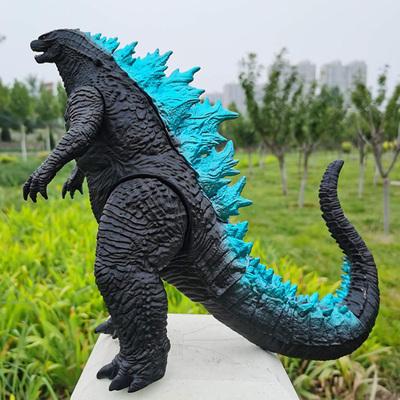 Фигурка Годзиллы против Кинг-Конга, фигурка аниме, Gulian Runaway Rabid Godzilla, мягкий клей из АБС-пластика, кукла-монстр, модель, украшения, игрушки