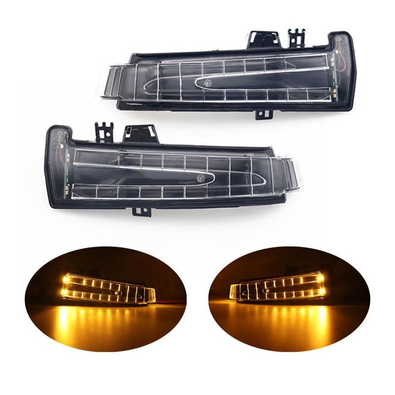 Светодиодный мигающий светильник левый/правый автомобильный индикатор зеркала заднего вида указатель поворота для Benz W221 W212 W204 2129067401 2129067501