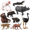 Детская игрушка-симулятор животного, дикий кабан, страус, модель животного