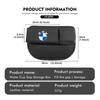 NYTB6 Leather Car Seat Gap Filler Storage Box Cup Holder Accessories For BMW M Performance E36 E46 E60 E90 E91 E92 E93 F30 F20