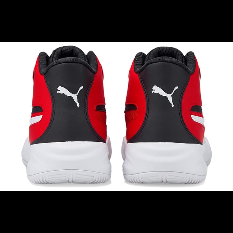 Puma Мужские баскетбольные кроссовки Triple Mid Mid Top Красный Черный 376451-01
