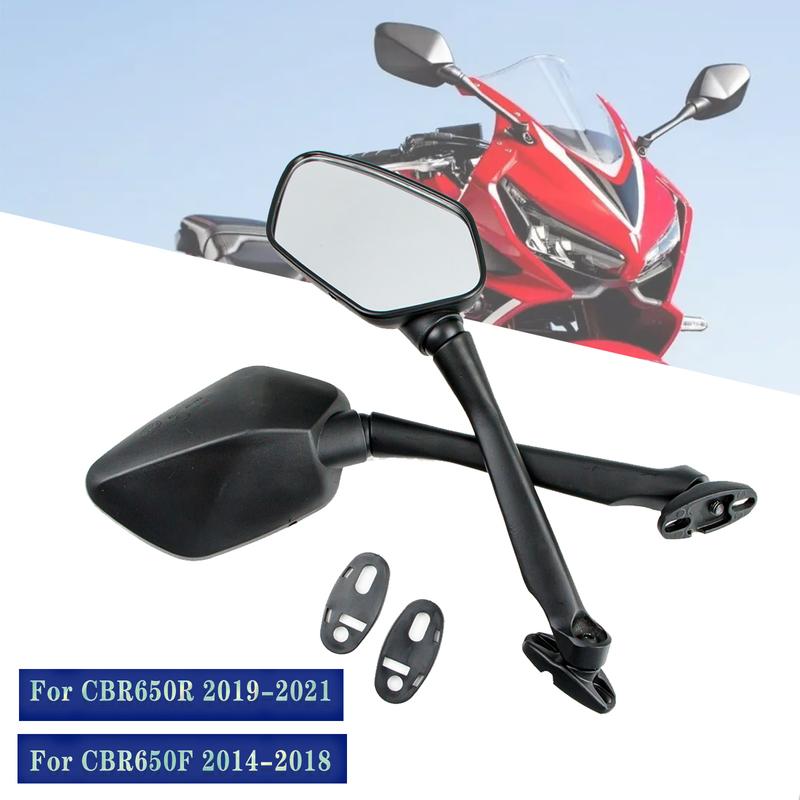 Подходит для HONDA - 2024 CBR650R CBR650F 2014 - 2018 Мотоцикла Зеркала Заднего Вида CBR 650R 650F Боковое Зеркало Заднего Вида