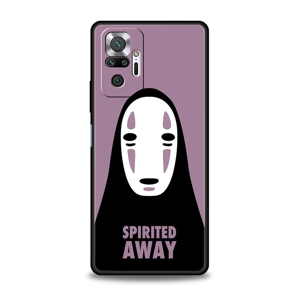 Totoro Spirited Away Miyazaki For Xiaomi Redmi Note 11 10 8 Pro Case 10S 9S 9 9T 8T 9C 9A 8A 7 K40 Gaming K50 11T 5G Phone Cover