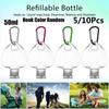 With Key Ring Plastic Empty Spray Bottle Refillable Bottle Cosmetic Container Hand soap Bottle