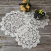 Hollow-out Lace Embroidery Flower Slip-resistant Heat Resistant Dining Table Decorations Accessories