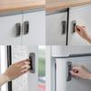 Meixinggu 6pcs Multipurpose Self-Stick Instant Cabinet Drawer Handle Helper Door Window Handle Sticker for Kitchen Bathroom Cupboards Drawers