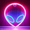 Battery/USB LED Neon Light Wall Decoration Butterfly Lightning Heart Neon Sign Night Light for Kids Bedroom Wedding Party Gift