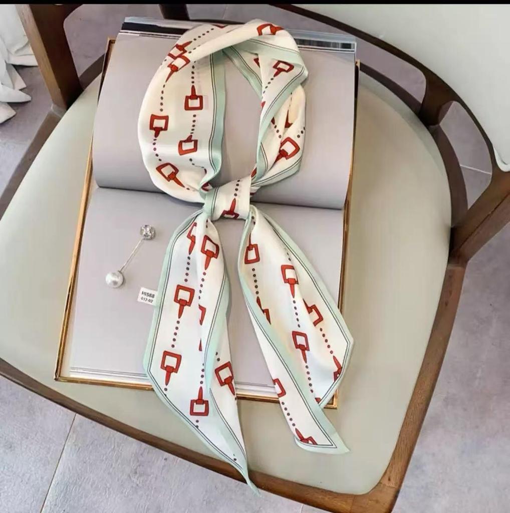 Women's Polka Dot Cashew Long Scarf Belt – 2025 Waist & Neck Accessory