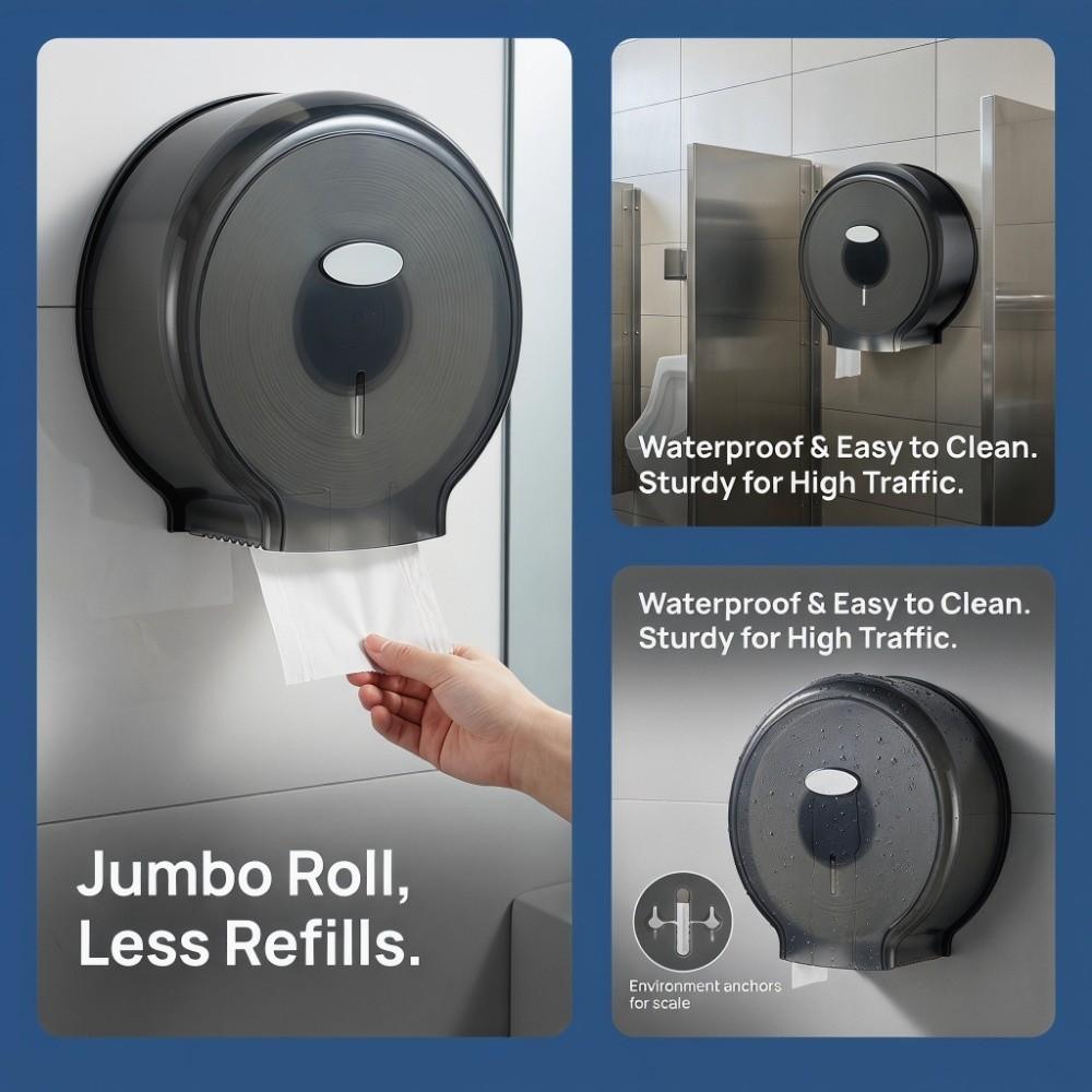 Wall Mount Toilet Paper Roll Dispenser Toilet Paper Dispenser Mall Office Restaurant Home