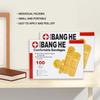Bandages 100Pcs Combination Band-aid PE Waterproof, Good Viscosity, Microporous and Breathable, Four Specifications of Special-shaped Band-aid