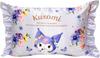 MORIPiLO Morishita Sanrio Pillow Cover Silk Touch 43x63cm Washable with Frills Low Friction Triple Moisturizing Character Goods SANRIO Purple 4621367