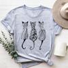 Tee Top Fashion T Shirt Clothing 90s Sweet Lovely Dog Pet Style Trend Casual Short Sleeve Women Print Lady Female Graphic T-shirt