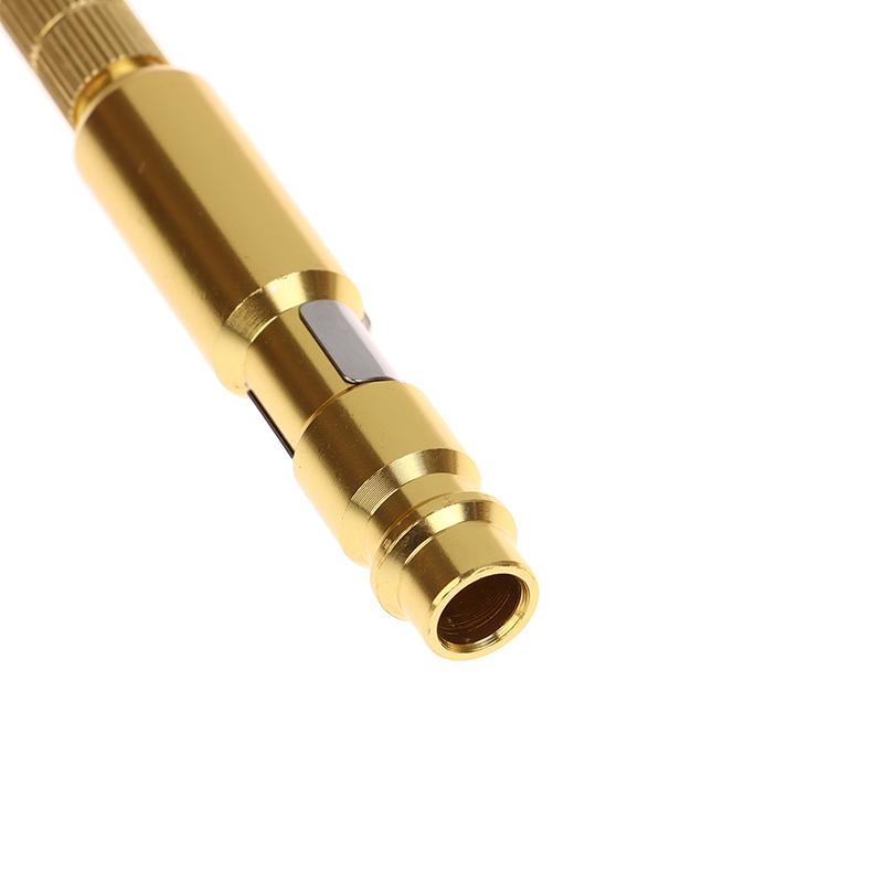 Регулируемые карманные пневмопистолеты Eu/Us, Промышленный стиль 1/4 дюйма "M" Быстросъемный штекер, Пневмопистолеты-ручки для очистки от пыли