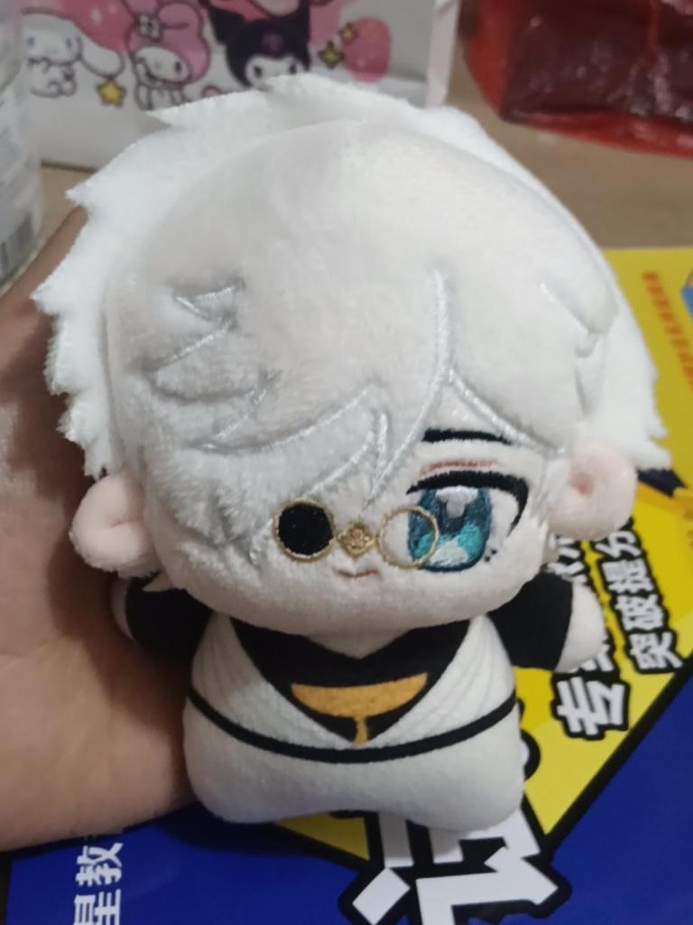   Anime Witch Hat Atelier Qifrey Plush Doll Pendant Mini Keychain Birthday Holiday Kifly Stuffed Toy Cute Gifts 10cm