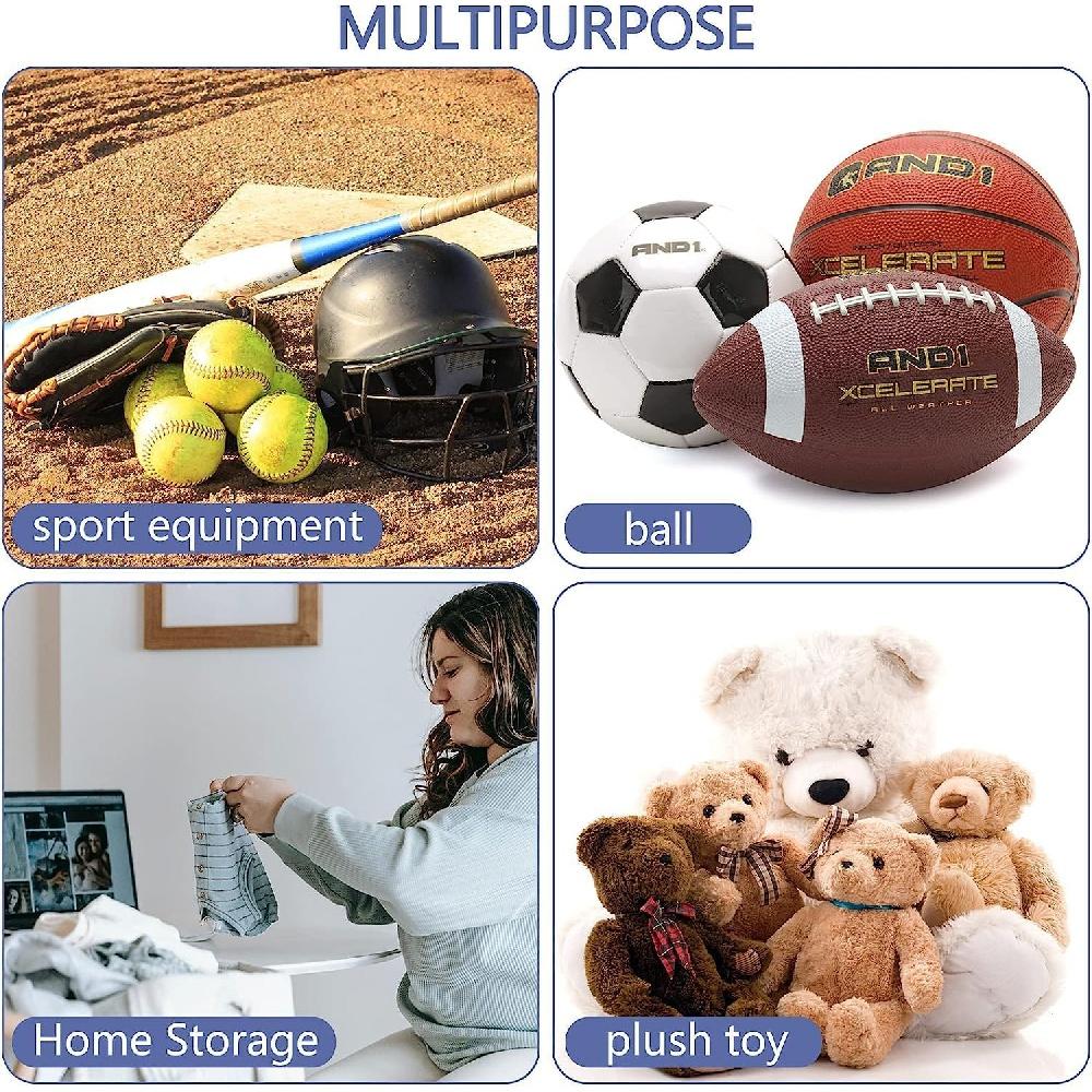 Подвесной органайзер для спортивного инвентаря над дверью, органайзер для хранения мячей в гараже, органайзер для спортивного инвентаря, органайзер для хранения задней двери