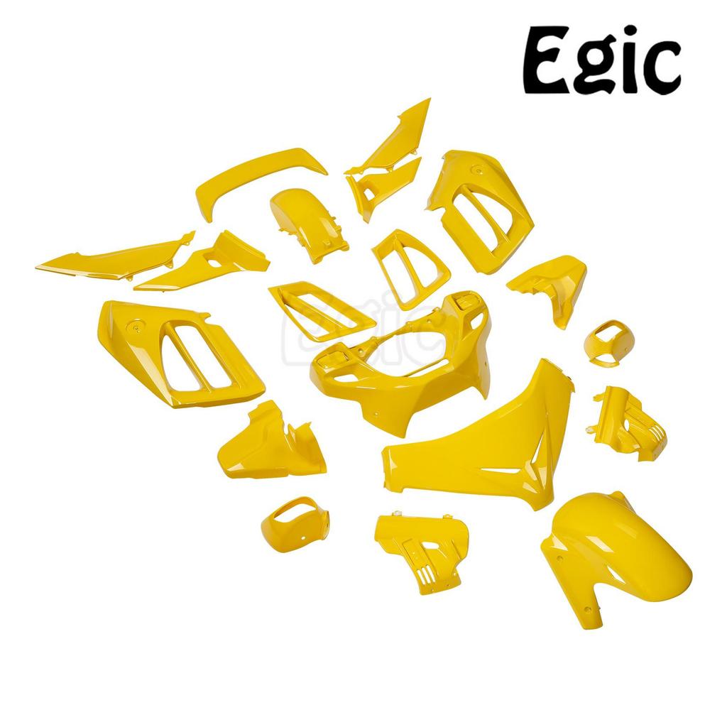 Покрашенный комплект обтекателей Красный/Желтый для Gold Wing GL1800 (2012-2017)