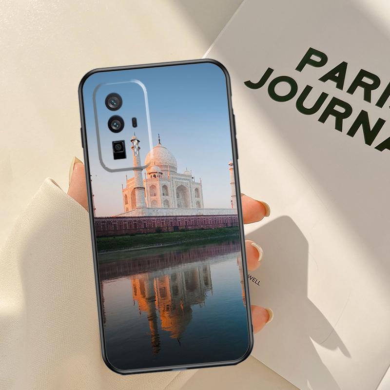 Чехол-мавзолей Тадж-Махал Индия Для Xiaomi 15 14 Ultra 13T 14T 15T Pro 17 Pro Max POCO X7 Pro X3 X5 X6 F5 F6 F7 F8 Чехол