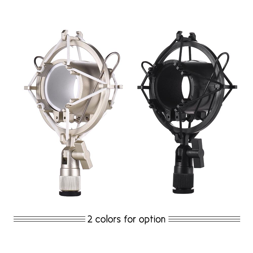 Универсальный конденсаторный микрофон, противоударный кронштейн для микрофона, пластиковый антивибрационный кронштейн для онлайн-подключения