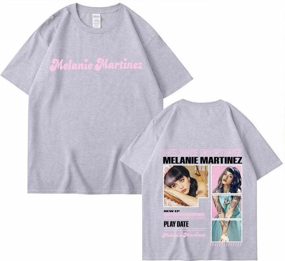Singer Melanie Martinez Album Graphic Tshirts Men Women Vintage Summer Pop Fashion TShirt Short Sleeve Casual Oversized Tshirt