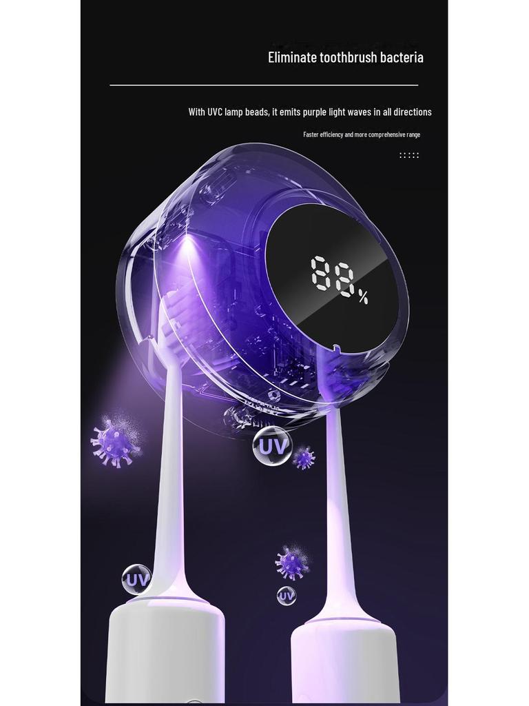Умный УФ-стерилизатор и держатель для сушки зубных щеток