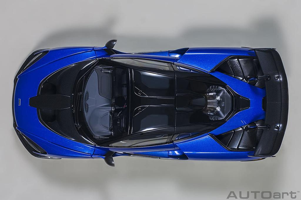 AUTOart McLaren Senna Metallic Blue Готовый продукт 76079 1/18