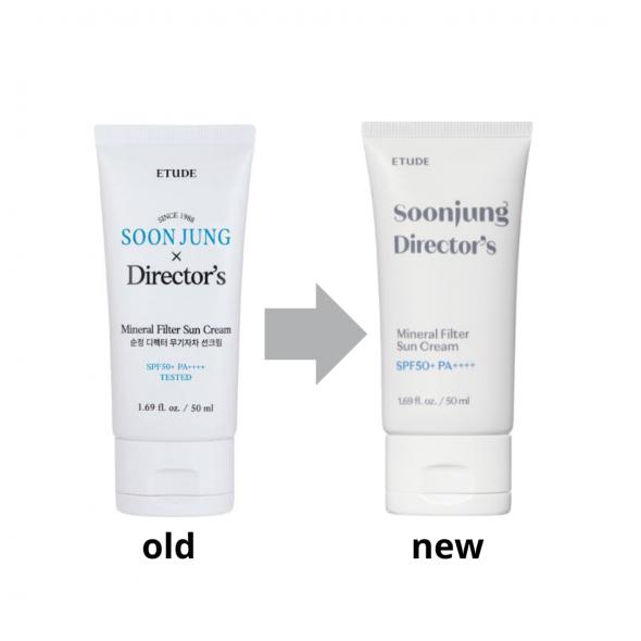 ETUDE HOUSE Soonjung Director's Mineral Filter Sun Cream 50ml+20ml