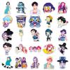 50 KPOP Наклейки Водонепроницаемые для Термокружек с Девушкой-Охотницей на Демонов