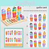 Wooden Toy Ice Cream Fishing Piano Playing Toys For Kids Educational Play
