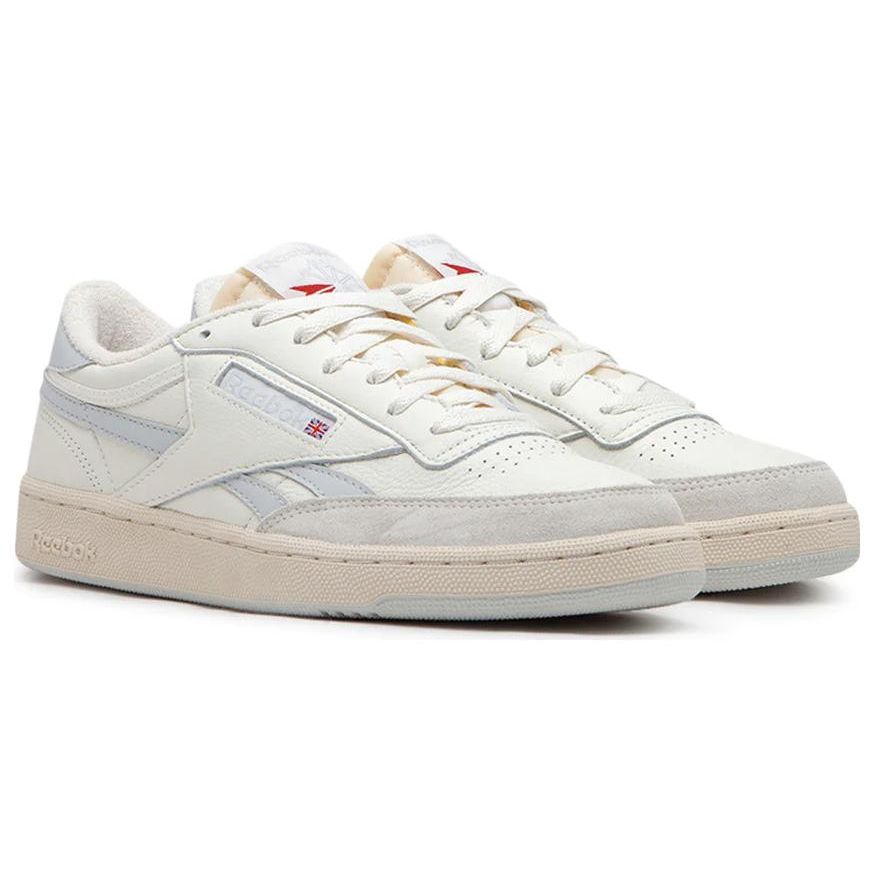 Reebok Club C Revenge Vintage Chalk Pure Grey Мужские кроссовки Кремовые Paperwhite 100034034