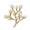 Pearl Shop Natural Freshwater Pearls Genuine Pearls 12 Lots Wood Cute Pearl Brooch White Gold Flower Day Wedding Black All Items Gift Wrapped C-GIRLS