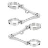 2Pcs Powerful Headlight Clamps High Strength Practical 39-41mm Durable Headlight Holders