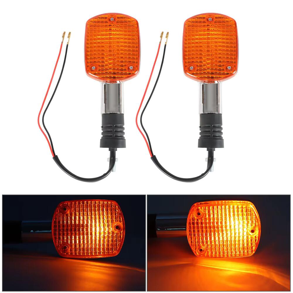 Front Pair Turn Signal Indicators For Honda V45 Magna VF750C VF700C