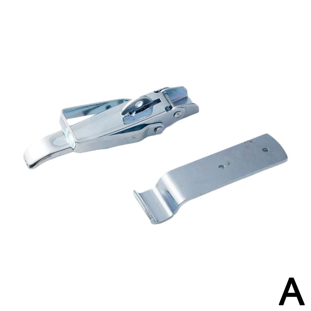 2/1 шт., прочная запасная часть, ручка-засов для прицепов RV, стальные защелки для подъемных ворот прицепа, зажимы для центрального корпуса