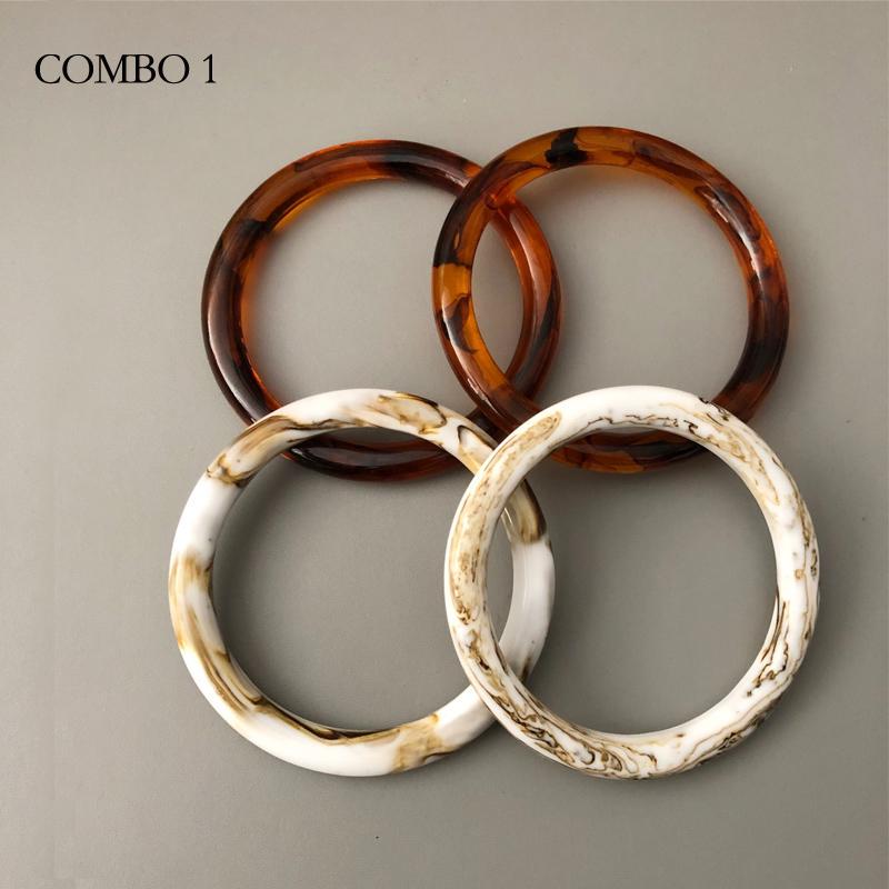 Новая женская сумка своими руками, аксессуар, леопардовый, бежевый, из акриловой смолы, детали сумки, роскошный браслет ручной работы, женский сменный браслет с ручкой, обруч