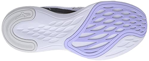 Mizuno Кроссовки Wave Shadow 5, Легкие, для Бега, Марафонов, Спорта и Тренировок, Белый/Серый/Черный, Размер 22.5 см, 2E