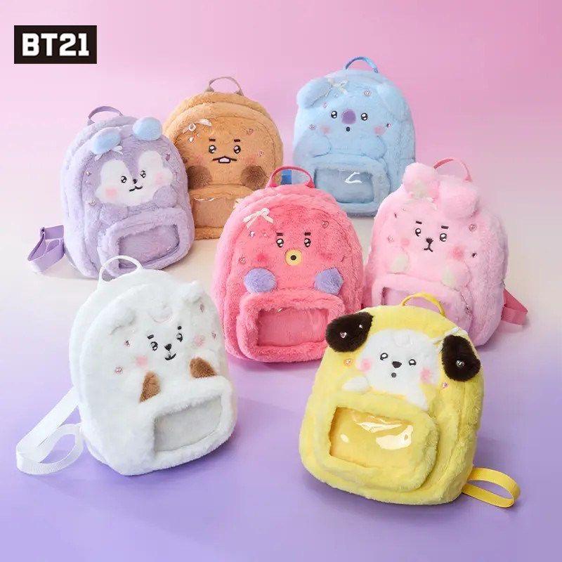 Рюкзак BTS BT21, Плюшевый KPOP