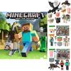 Коллекция фигурок-пазлов Minecraft Высококачественный домашний декор и подарок для геймеров