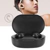 A6S  True Wireless  Earphones  Stereo  Earbuds Charging Case Mini  Headphones  Sport inEar  Black for Redmi(Black )