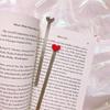 Quality Love Heart Reading Assistant Personality Bookmark Pagination Mark Couple Bookmark Book Clip