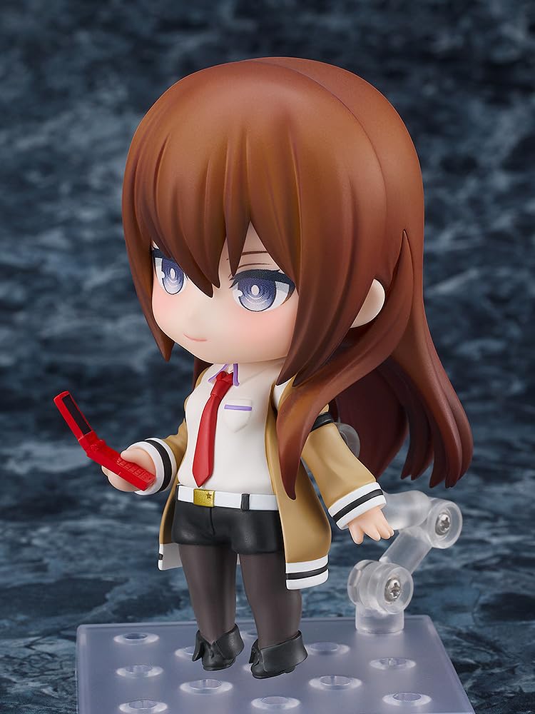 Nendoroid Steins Gate Makise Kurisu Plastic Painted Movable Figure 2.0 Non-scale