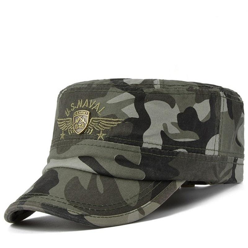Camouflage Cap Men's Fashion Snapback Baseball Hats Women's Cotton Sunscreen Tactical Hat