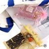 50PCS Gold Star Moon Organza Bags Drawstring Pouches for Christmas Wedding Jewelry Gifts Favors