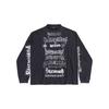 Balenciaga Сделай сам Металлическая футболка с длинным рукавом Средняя посадка 699191TPVO31569