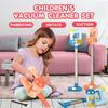 Kids Vacuum Cleaner Toy Set Realistic Cordless Toddler Vacuum with Suction 3-in-1 Kids Cleaning Playset Pretend Play Toy for Boys Girls