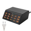 15-портовые USB настольные зарядные устройства 100 Вт Высокая выходная мощность для одновременной зарядки нескольких устройств Телефоны Планшеты Размер