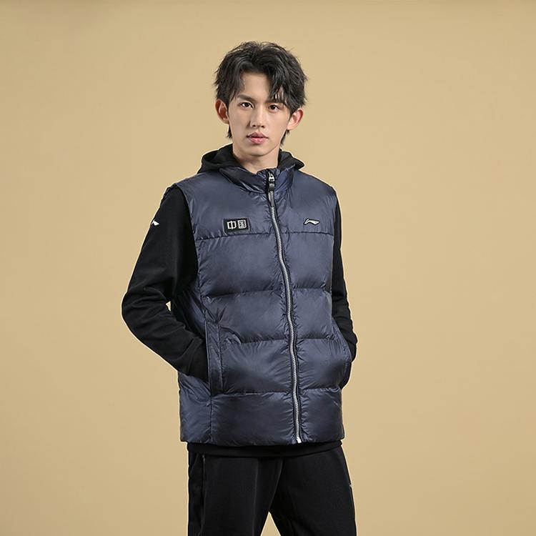 Жилет для настольного тенниса Li Ning, унисекс, темно-синий AMMU031-2