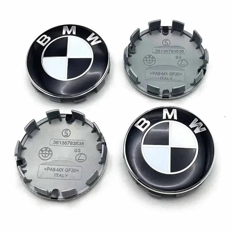 -4 шт. 56 мм/60 мм/68 мм центральные колпачки ступицы для BMW – Подходят для X1 X3 X5 E70 E71 X6 M3 F30 F20 F10 F11 G30 E36 E46 E53 E90 E91 E60 E61