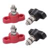 Battery Terminal Blocks 12V 24V  Red Black Power Stud Battery Junction Block Post Power Terminal Blocks