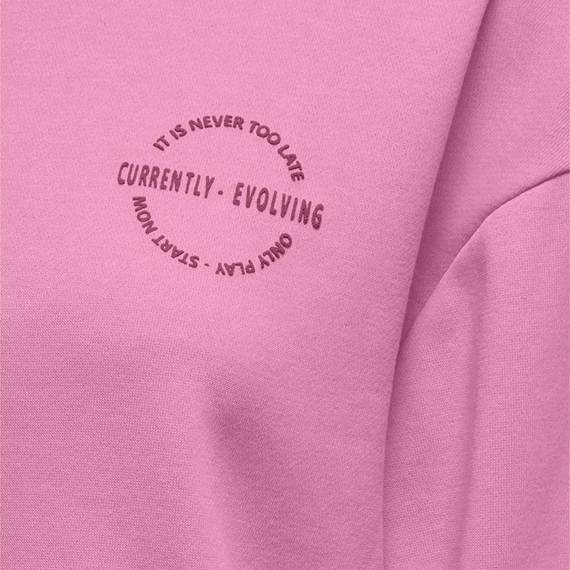 ONLY PLAY Women's Pica Printed Crop Top Sports Sweatshirt