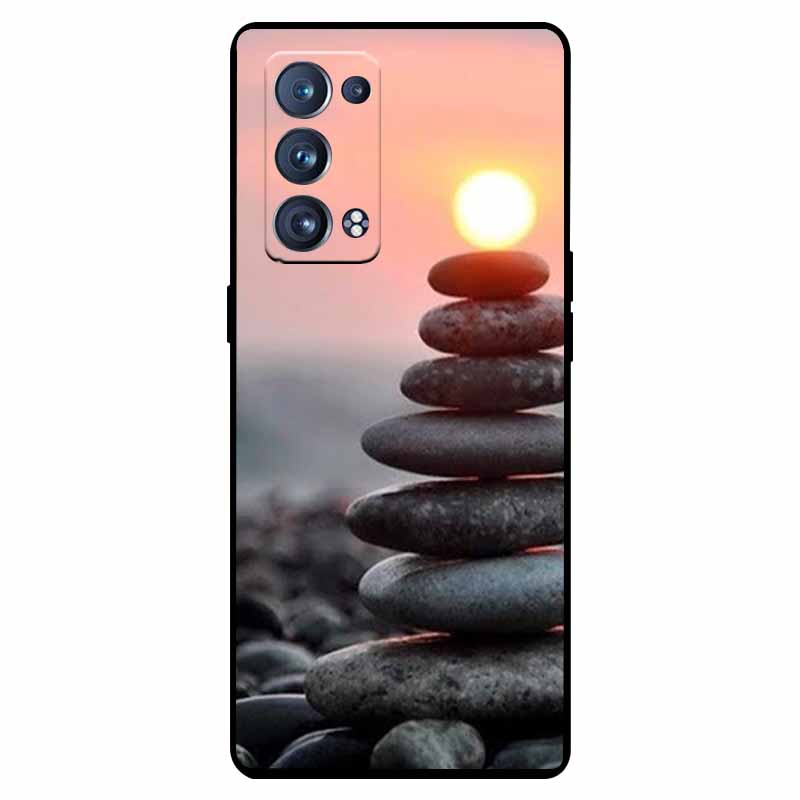 Чехол для Oppo Reno 6 Pro 5G Snapdragon Ударопрочный Мягкий силикон ТПУ Задняя крышка Для Oppo Reno 6 Pro CPH2247 Чехлы для телефона Милый Capa